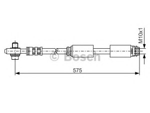 BOSCH 1 987 476 172 stabdžių žarnelė 
 Stabdžių sistema -> Stabdžių žarnelės
8N0 611 707 A, 8N0 611 707 A