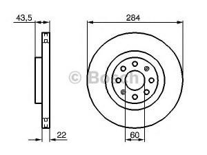 BOSCH 0 986 479 B90 stabdžių diskas 
 Stabdžių sistema -> Diskinis stabdys -> Stabdžių diskas
55700922, 55700923, 93188918, 93188918