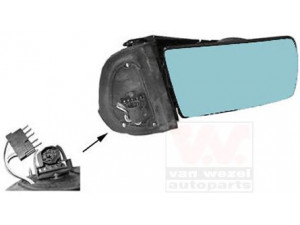 VAN WEZEL 3031854 išorinis veidrodėlis 
 Kėbulas -> Keleivių kabina -> Durys/dalys
2028100616