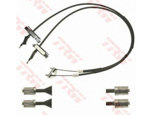 TRW GCH183 trosas, stovėjimo stabdys 
 Stabdžių sistema -> Valdymo svirtys/trosai
1205576, 1253158, 3S412A603CB, 98AG2A603AN