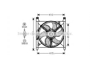 AVA QUALITY COOLING OL7525 ventiliatorius, radiatoriaus 
 Aušinimo sistema -> Oro aušinimas
1340507
