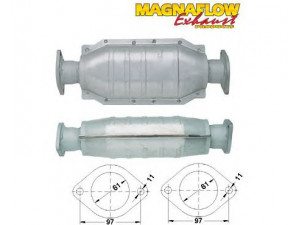 MAGNAFLOW 85606 katalizatoriaus keitiklis 
 Išmetimo sistema -> Katalizatoriaus keitiklis
2080074C25