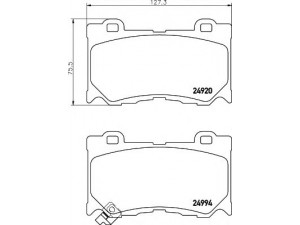 HELLA 8DB 355 015-411 stabdžių trinkelių rinkinys, diskinis stabdys 
 Techninės priežiūros dalys -> Papildomas remontas
D10601TG1C, D1060JL00A, D1060JL00B