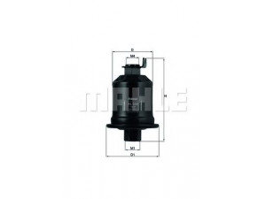 KNECHT KL 529 kuro filtras 
 Techninės priežiūros dalys -> Papildomas remontas
2330079555