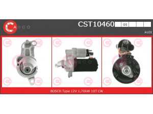CASCO CST10460GS starteris 
 Elektros įranga -> Starterio sistema -> Starteris
03L911021E, 03L911021EX