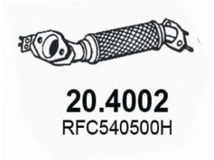 ASSO 20.4002 išleidimo kolektorius 
 Išmetimo sistema -> Išmetimo vamzdžiai
RFC52055XA
