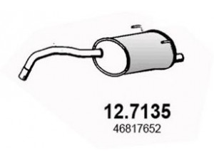 ASSO 12.7135 galinis duslintuvas 
 Išmetimo sistema -> Duslintuvas
1557723, 46817652, 51805473, 51873781