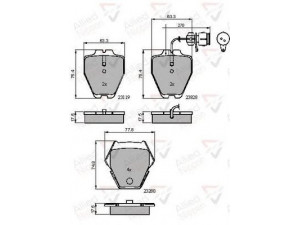 COMLINE ADB11770 stabdžių trinkelių rinkinys, diskinis stabdys 
 Techninės priežiūros dalys -> Papildomas remontas
4D0698151, 4D0698151B, 4D0698151P