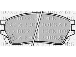 BORG & BECK BBP1325 stabdžių trinkelių rinkinys, diskinis stabdys 
 Techninės priežiūros dalys -> Papildomas remontas
45022SF0505, 45022SF0600, 45022SF0601
