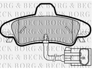 BORG & BECK BBP1908 stabdžių trinkelių rinkinys, diskinis stabdys 
 Techninės priežiūros dalys -> Papildomas remontas
1129886, 1129986, 11299861129985