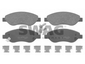 SWAG 40 91 6698 stabdžių trinkelių rinkinys, diskinis stabdys 
 Techninės priežiūros dalys -> Papildomas remontas
1605 355, 93189822, 93189822