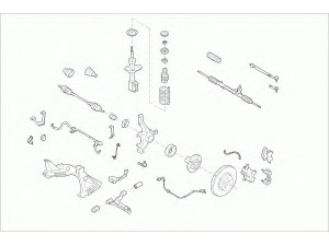 SACHS RENAU-TWING-FS001 vairavimo mechanizmas; rato pakaba 
 Ašies montavimas/vairavimo mechanizmas/ratai -> Prekių paieška pagal schemą