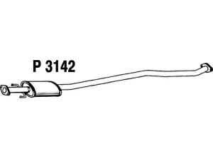 FENNO P3142 vidurinis duslintuvas 
 Išmetimo sistema -> Duslintuvas
OK2KB-40-30B