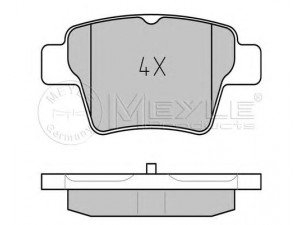 MEYLE 025 241 5017 stabdžių trinkelių rinkinys, diskinis stabdys 
 Techninės priežiūros dalys -> Papildomas remontas
4253.25, 4253.99, 4254.76, 4253.22