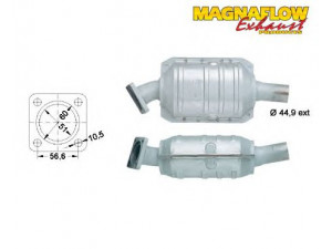 MAGNAFLOW 83506 katalizatoriaus keitiklis
7528495