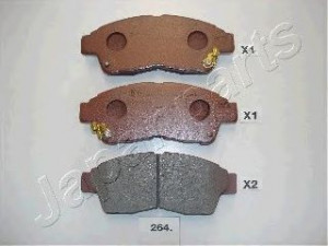 JAPANPARTS PA-264AF stabdžių trinkelių rinkinys, diskinis stabdys 
 Techninės priežiūros dalys -> Papildomas remontas
04465-12540, 04465-20120, 04465-20130
