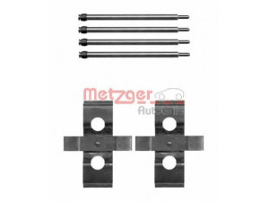 METZGER 109-1611 priedų komplektas, diskinių stabdžių trinkelės 
 Stabdžių sistema -> Diskinis stabdys -> Stabdžių dalys/priedai
004 1611 000