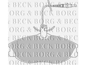 BORG & BECK BBP1730 stabdžių trinkelių rinkinys, diskinis stabdys 
 Techninės priežiūros dalys -> Papildomas remontas
425144, 425206, 425132, 425143