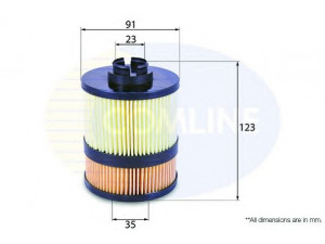 COMLINE EOF248 alyvos filtras 
 Techninės priežiūros dalys -> Techninės priežiūros intervalai
8973104720, 5650338, 7701474004