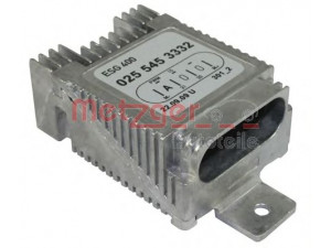 METZGER 0917037 valdymo blokas, elektrinis ventiliatorius (variklio aušinima 
 Aušinimo sistema -> Valdymo blokas
018 545 99 32, 025 545 33 32, 027 545 81 32