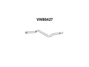 VENEPORTE VW80427 išleidimo kolektorius
321253201A