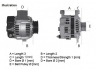LUCAS ELECTRICAL LRA00743 kintamosios srovės generatorius 
 Elektros įranga -> Kint. sr. generatorius/dalys -> Kintamosios srovės generatorius
036903017E, 036903017EX, 036903023R
