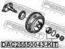 FEBEST DAC25550043-KIT rato guolio komplektas
A1689810327, 43210-00QAD, 7701205596