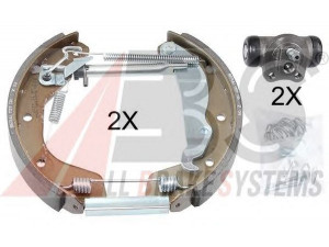 A.B.S. 111424 stabdžių trinkelių komplektas 
 Techninės priežiūros dalys -> Papildomas remontas