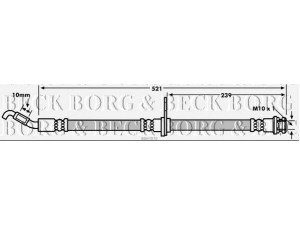 BORG & BECK BBH7870 stabdžių žarnelė 
 Stabdžių sistema -> Stabdžių žarnelės
51550-57K00