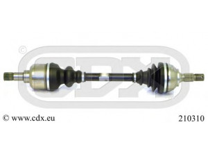 CDX 210310 kardaninis velenas 
 Ratų pavara -> Kardaninis velenas