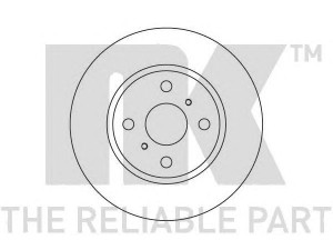 NK 204563 stabdžių diskas 
 Dviratė transporto priemonės -> Stabdžių sistema -> Stabdžių diskai / priedai
4351216130