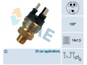 FAE 34310 siuntimo blokas, aušinimo skysčio temperatūra 
 Elektros įranga -> Jutikliai
006 545 91 24