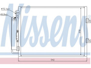NISSENS 940126 kondensatorius, oro kondicionierius 
 Oro kondicionavimas -> Kondensatorius
82 00 448 252, 921006980R