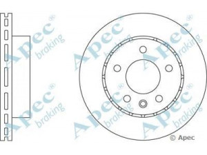 APEC braking DSK562 stabdžių diskas 
 Dviratė transporto priemonės -> Stabdžių sistema -> Stabdžių diskai / priedai
569039, 90223919, 90271134