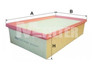 MFILTER K 7019 oro filtras 
 Techninės priežiūros dalys -> Techninės priežiūros intervalai
5Q0 129 620 B