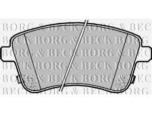 BORG & BECK BBP2233 stabdžių trinkelių rinkinys, diskinis stabdys 
 Techninės priežiūros dalys -> Papildomas remontas
581011KA00, 581011PA00, 581011PA00