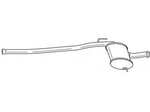 AKS DASIS SG50456 vidurinis duslintuvas