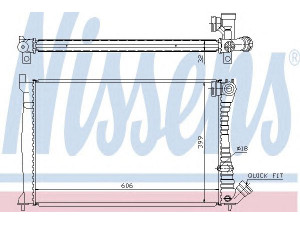 NISSENS 61398A radiatorius, variklio aušinimas 
 Aušinimo sistema -> Radiatorius/alyvos aušintuvas -> Radiatorius/dalys
1301.GL, 1331.HV