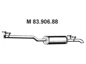 EBERSPÄCHER 83.906.88 vidurinis duslintuvas 
 Išmetimo sistema -> Duslintuvas
906 490 39 01