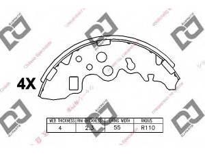 DJ PARTS BS1291 stabdžių trinkelių komplektas 
 Techninės priežiūros dalys -> Papildomas remontas
S4YK2638ZA, S4YK2638ZK, SHY32638Z