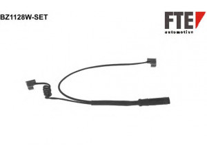 FTE BZ1128W-SET įspėjimo kontaktas, stabdžių trinkelių susidėvėjimas 
 Stabdžių sistema -> Susidėvėjimo indikatorius, stabdžių trinkelės
68323118, 81.50822.6013