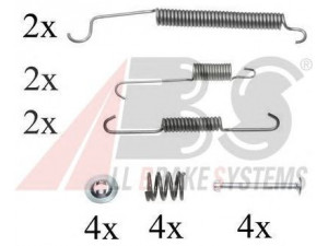 A.B.S. 0830Q priedų komplektas, stabdžių trinkelės 
 Stabdžių sistema -> Būgninis stabdys -> Dalys/priedai
4210830