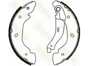 Brake ENGINEERING SH2553 stabdžių trinkelių komplektas 
 Techninės priežiūros dalys -> Papildomas remontas
1C152200AC, 1C152200AD, 4095038