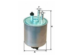 UNIFLUX FILTERS XN411 kuro filtras 
 Techninės priežiūros dalys -> Papildomas remontas
FP5781, 82 00 638 748, 8200638748