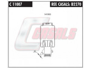 CASALS B2270 amortizatorius, kabinos pakaba 
 Kėbulas -> Vairuotojo kabina -> Pakaba, vairuotojo kabina
9428900219, 9428906019, 9438903919