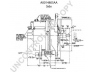 PRESTOLITE ELECTRIC A0014805AA kintamosios srovės generatorius