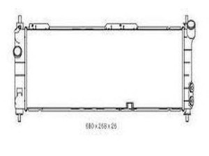 ORDONEZ 2065086 radiatorius, variklio aušinimas 
 Aušinimo sistema -> Radiatorius/alyvos aušintuvas -> Radiatorius/dalys
1300152, 1300153, 52459322, 52459323