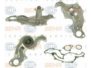 HELLA 8MP 376 804-191 vandens siurblys 
 Aušinimo sistema -> Vandens siurblys/tarpiklis -> Vandens siurblys
1 518 116, 1 527 289, 1 706 844