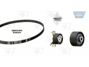 OPTIBELT KT 1244 W3 vandens siurblio ir paskirstymo diržo komplektas 
 Aušinimo sistema -> Vandens siurblys/tarpiklis -> Vandens siurblys