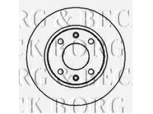 BORG & BECK BBD4838 stabdžių diskas 
 Stabdžių sistema -> Diskinis stabdys -> Stabdžių diskas
169001, 424689, 4246A5, 424995